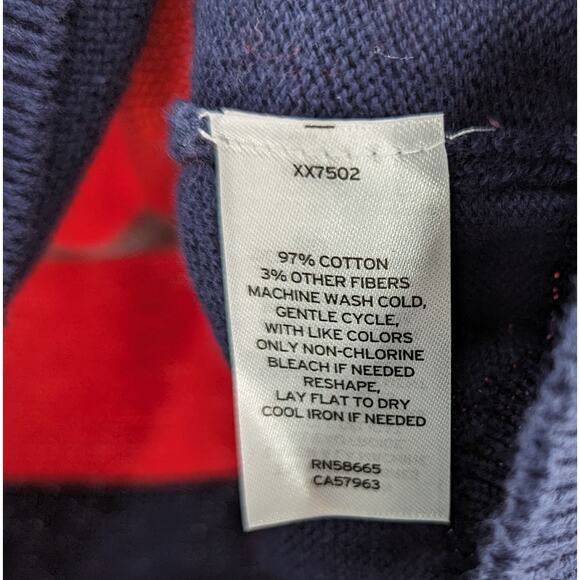 Harper Canyon Blue Colorblock Sweater Girls Size 7 - 8 - Picture 5 of 7